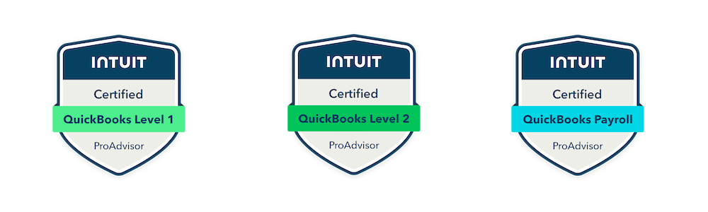 QuickBooks certifications